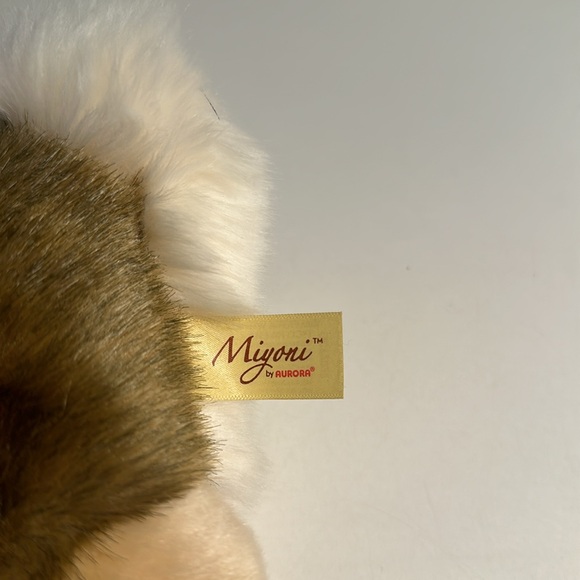 Miyoni by Aurora Eastern Cottontail Rabbit Plush BNWT RARE HARD TO FIND - Picture 10 of 13